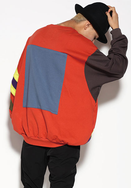 ALDIES アールディーズ | Rainbow Big Sweat / レインボービッグスウェット カラー:ブラウン