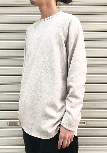 SPINNER BAIT Spinnerbait | Bomber Heat Raglan Crew Color: Oatmeal