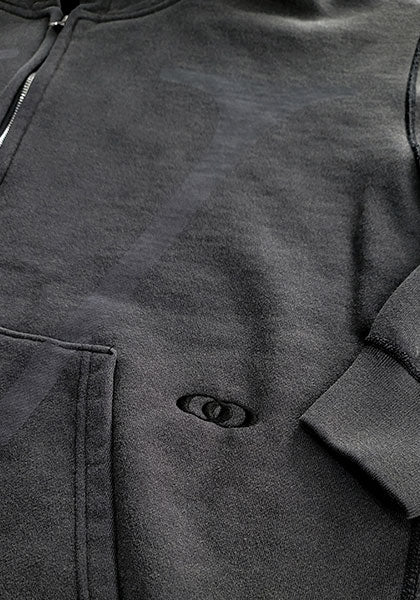 VOO ヴォー | BIG V FULL ZIP PARKA / フルジップパーカー カラー:BLACK