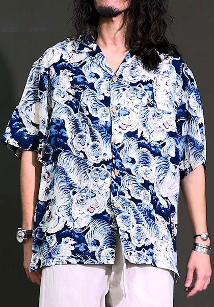 GYPSY&SONS ジプシーアンドサンズ | INDIGO HUNDLED TIGER SHIRTS 百虎シャツ