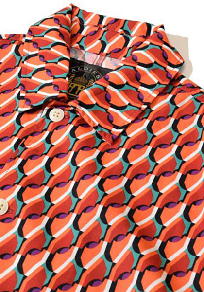 ALDIES アールディーズ | Kenya Shirt カラー:オレンジ