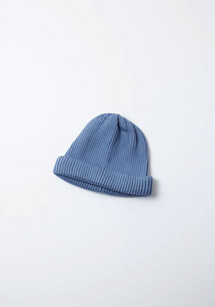 ROTOTO ロトト | COTTON ROLL UP BEANIE カラー : L.BLUE