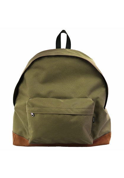 PACKING パッキング | BOTTOM SUEDE BACKPACK カラー:OLIVE