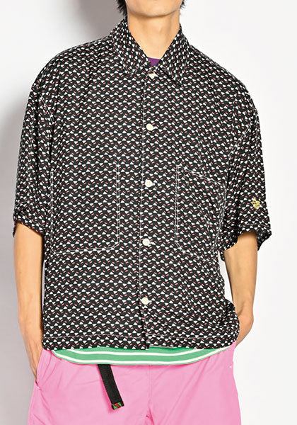 ALDIES アールディーズ | Zigzag Shirt ジグザグシャツ カラー:ブラック