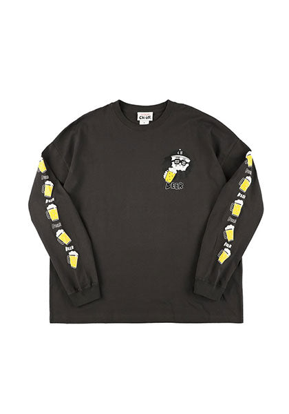 CHI-BEE BEER ロンT カラー:SUMI