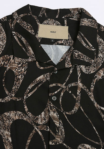 QUOLT クオルト | ORBIT SHIRTS カラー : BLACK