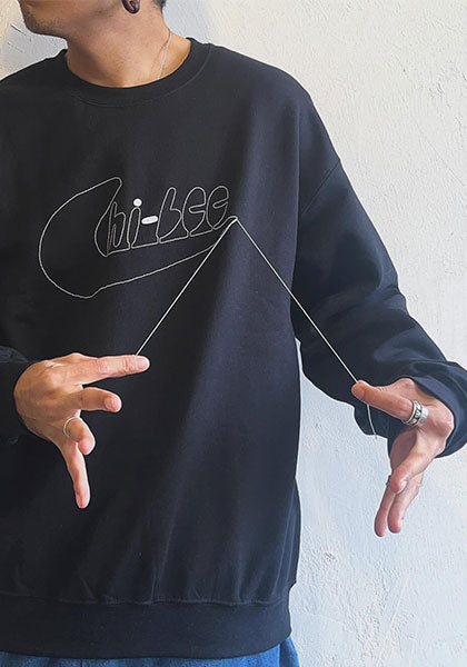 CHI-BEE × super market ロゴスウェット
