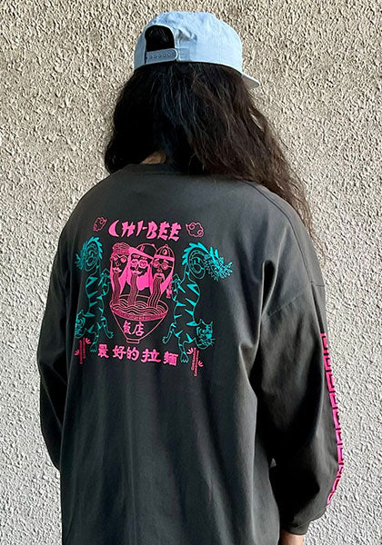 CHI-BEE チービー飯店 ロンT カラー:SUMI