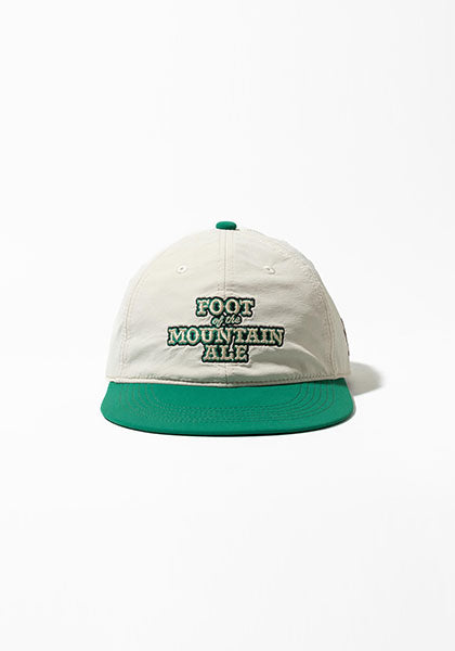 TACOMA FUJI RECORDS タコマフジレコード | FOOT OF THE MOUNTAIN ALE LOGO CAP designed by Jerry UKAI カラー:NATURAL x GREEN