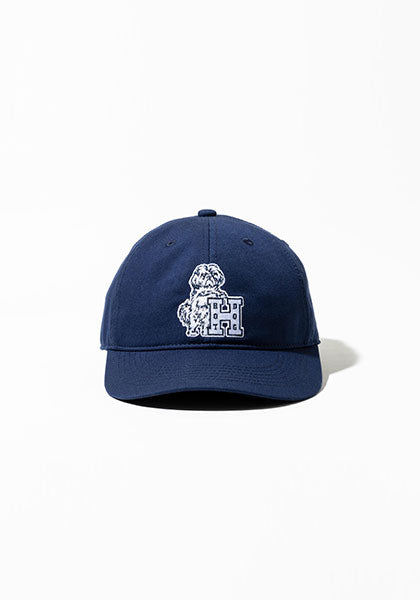 TACOMA FUJI RECORDS タコマフジレコード | HOT DOG VINTAGE LOGO CAP designed by Hiroshi Iguchi カラー:NAVY
