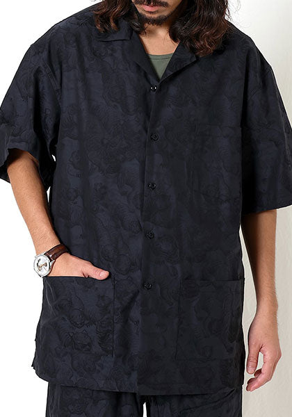 GYPSY&SONS ジプシーアンドサンズ | HYAKU TORA SHIRTS 百虎シャツ カラー:ブラック