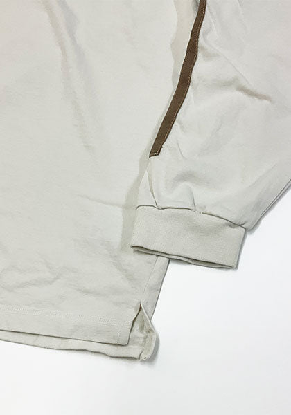 GYPSY&SONS ジプシーアンドサンズ | LINE SLEEVE L/S SLIT CREW カラー:アイボリー