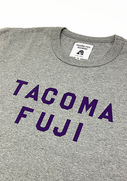 TACOMA FUJI RECORDS タコマフジレコード | TACOMA (OB ver.) Tシャツ designed by Jerry UKAI カラー:ヘザーグレー