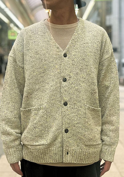 Nasngwam.(ナスングワム) | GRAIN CARDIGAN カラー:SAGE GREEN