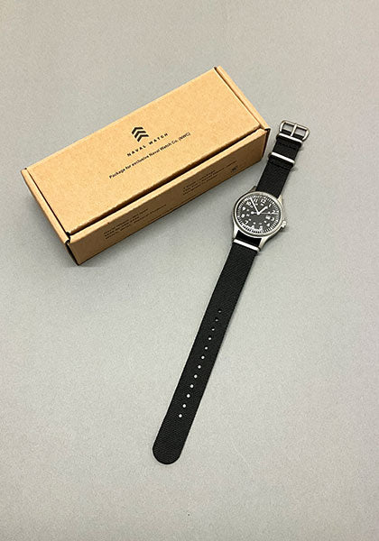 NAVAL WATCH ナバルウォッチ | Mil.-01A US Force Type カラー:BLACK