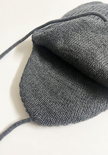 ROTOTO ロトト | EAR FLAP BEANIE カラー : D.GRAY