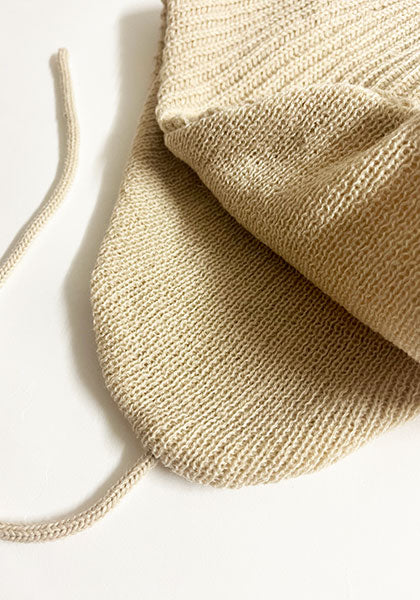 ROTOTO ロトト | EAR FLAP BEANIE カラー : RAW