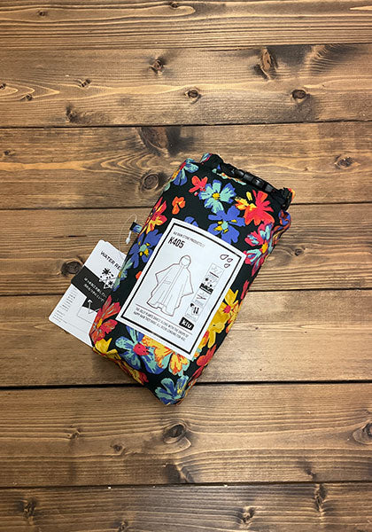 KIU レインポンチョ 2ND カラー:ペイントブロッサム