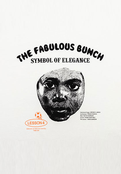 TACOMA FUJI RECORDS タコマフジレコード | LESSON 4 FOOTBALL DUB / THE FABULOUS BUNCH designed by Jerry UKAI artwork by Takashi Nagazumi (Hanaregumi)