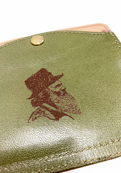 natural hands ナチュラルハンズ | SEEK別注ミニウォレット カラー:ナチュラル×オリーブ