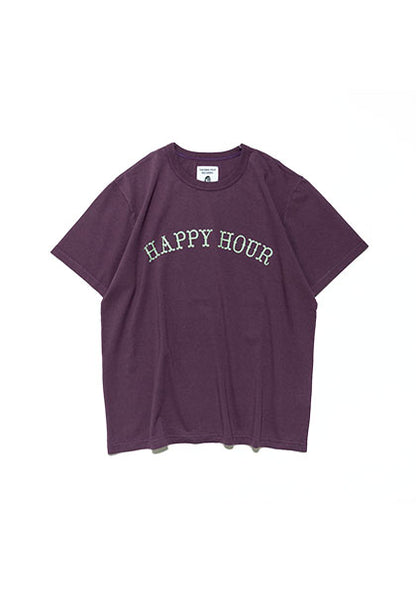 TACOMA FUJI RECORDS タコマフジレコード | HAPPY HOUR Tシャツ designed by Jerry UKAI カラー:グレープ