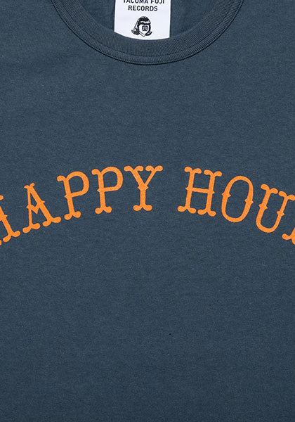 TACOMA FUJI RECORDS タコマフジレコード | HAPPY HOUR Tシャツ designed by Jerry UKAI カラー:ネイビー