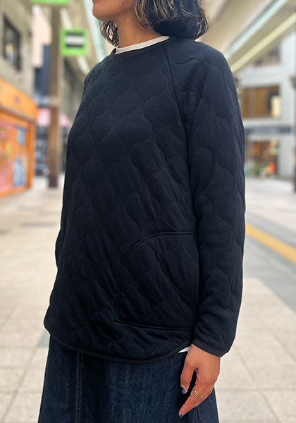 SPINNER BAIT スピナーベイト | ミリタリーキルトクルー カラー:ブラック