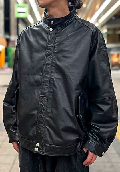 Nasngwam（ナスングワム） ATTRACT LEATHER JACKET | SEEK 札幌