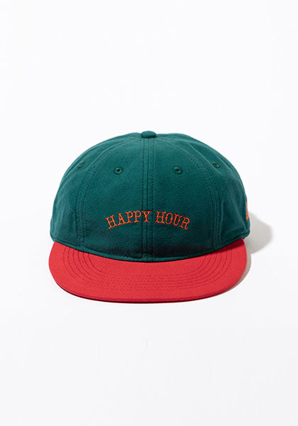 TACOMA FUJI RECORDS タコマフジレコード | HAPPY HOUR CAP designed by Jerry UKAI カラー:GREENxORANGE