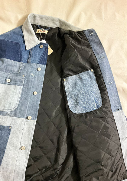 Nasngwam.(ナスングワム)| FOUNDRY JACKET Lサイズ カラー:DENIM A
