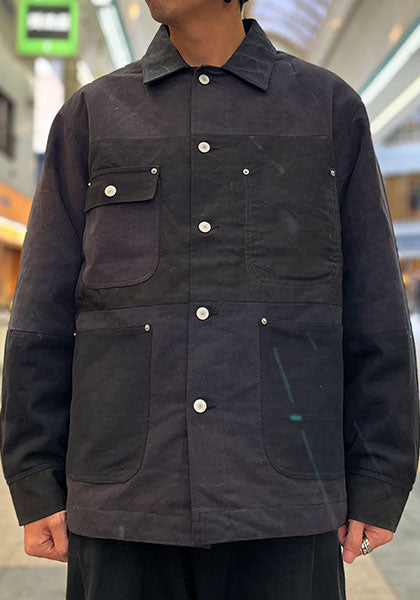 Nasngwam.(ナスングワム)| FOUNDRY JACKET Lサイズ カラー:BLACK