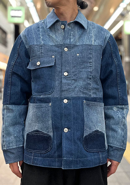 Nasngwam.(ナスングワム)| FOUNDRY JACKET Mサイズ カラー:DENIM