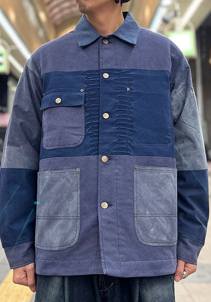 Nasngwam.(ナスングワム) | FOUNDRY JACKET Lサイズ カラー:NAVY