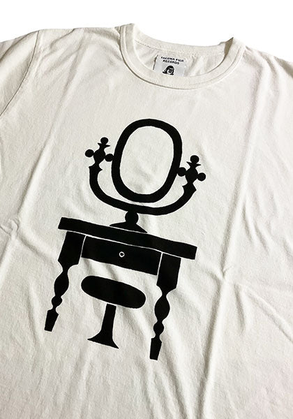 TACOMA FUJI RECORDS タコマフジレコード | OYOT HAIR Tシャツ designed by Yachiyo Katsuyama カラー : ホワイト