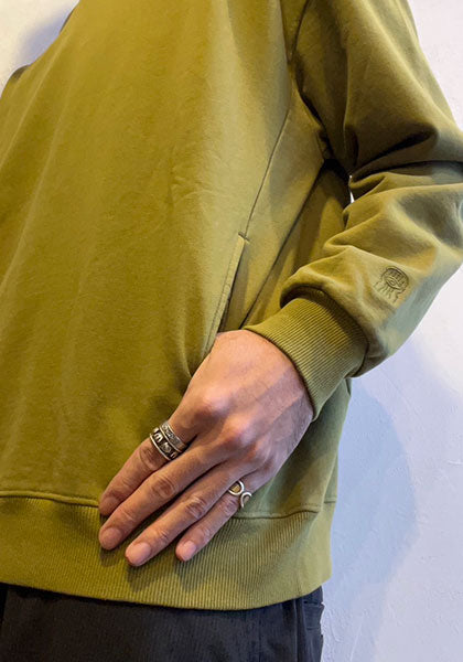 EVERYDAY -ORIGINAL POCKET SWEAT- スウェット カラー:ダスティオリーブ