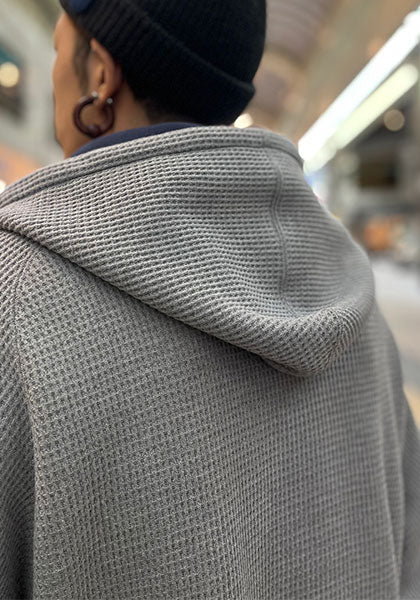 Nasngwam × IMPRESTORE | GOKU WARM FLEECE HOODIE カラー:GRAY