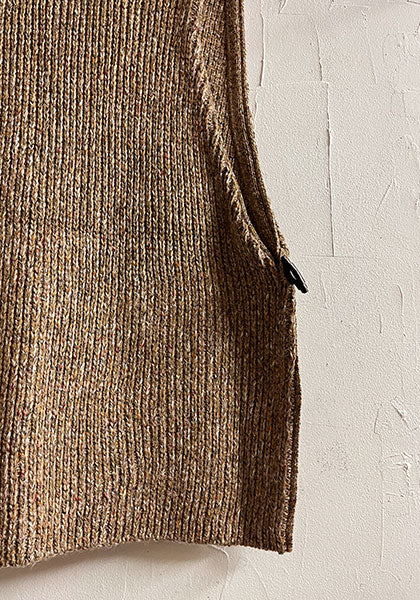 Nasngwam.(ナスングワム) | GRAIN VEST カラー:BROWN