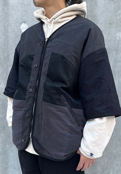 Nasngwam ナスングワム | GRIZZLY S/S JACKET カラー:ブラック