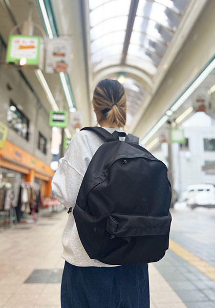 PACKING パッキング | BACK PACK カラー:BLACK