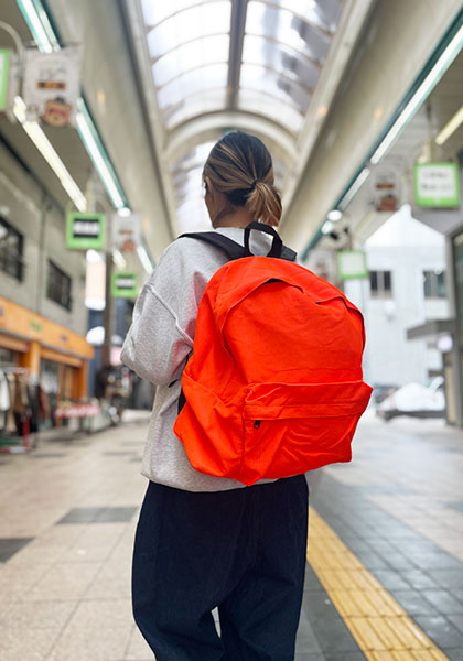 PACKING パッキング | BACK PACK カラー:ORANGE