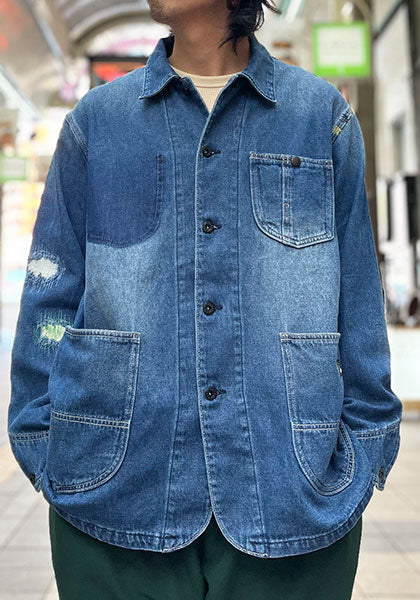 GO HEMP ゴーヘンプ | COVER ALL JACKET / カバーオール