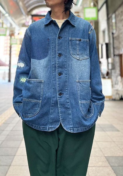 GO HEMP ゴーヘンプ | COVER ALL JACKET / カバーオール