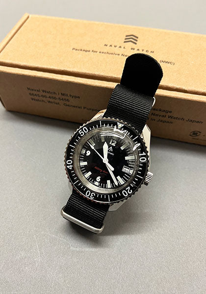 NAVAL WATCH ナバルウォッチ | MIL.-05 Automatic ROYAL Military Diver TYPE カラー:SV/BK