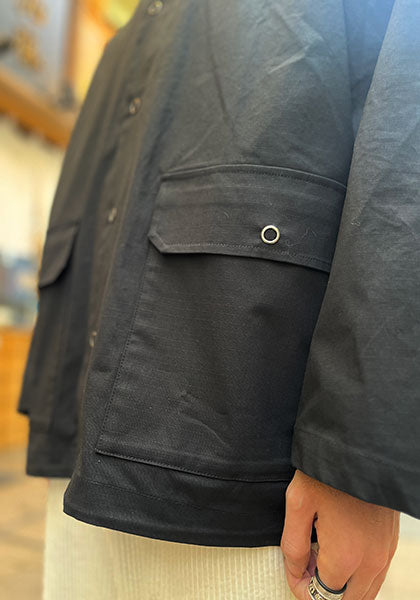 KELEN ケレン | CUTTING COVERALL カラー:BLACK