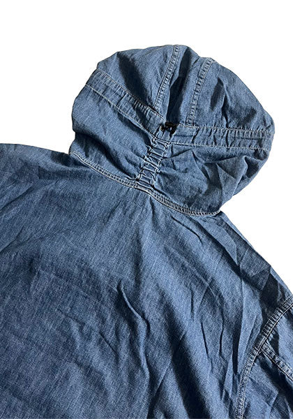 IMPRESTORE インプレストア 6.5oz Denim Anorak Hoodie カラー:VINTAGE WASH