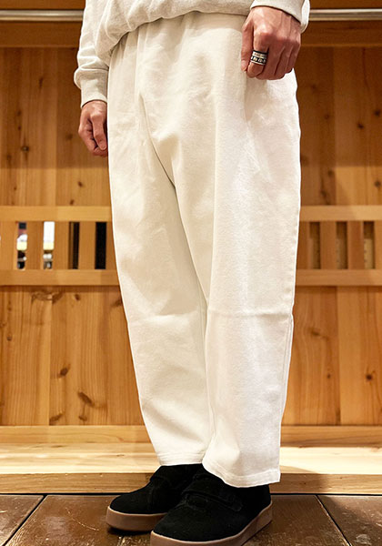 VOIRY ヴォイリー | SUNDAY PANTS DENIM カラー : WHITE