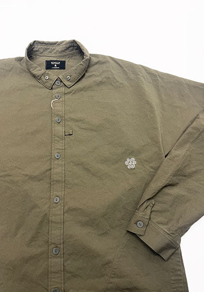 remilla | Smoked Dolman Shirt Color: Khaki Gray