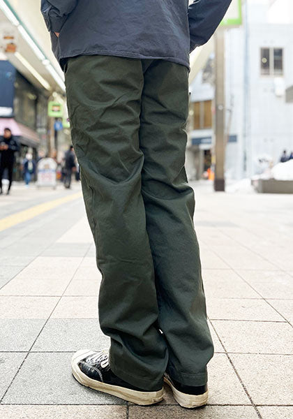 remilla レミーラ | コードチノパンツ カラー:カーキオリーブ