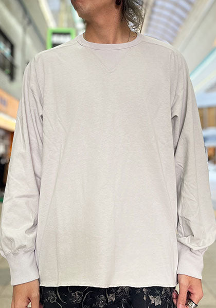 IMPRESTORE インプレストア Harold / ロンTEE カラー : ライトグレー