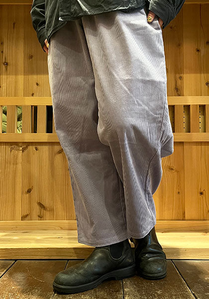 VOIRY ヴォイリー | SUNDAY PANTS CORDUROY カラー : ラベンダー